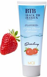 Лубрикант с ароматом клубники BTB WATERBASED STRAWBERRY 75ML