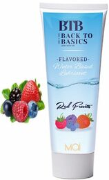 Лубрикант с ароматом ягод BTB WATERBASED RED FRUITS 75ML