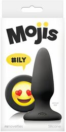 Анальная пробка MOJIS ILY MEDIUM BLACK