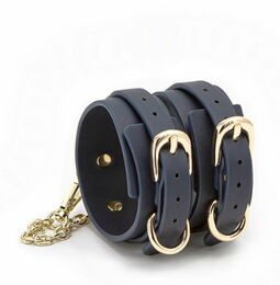 Наручники BONDAGE COUTURE ANKLE CUFF BLUE