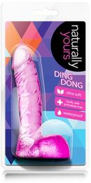 T330496 Фаллоимитатор NATURALLY YOURS DING DONG PINK