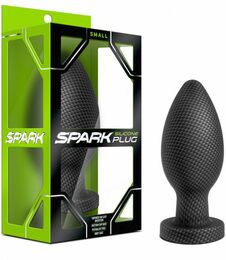 Анальная пробка из углеродного волокна SPARK SILICONE PLUG SMALL CARBON FIBER