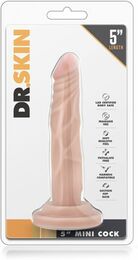 T330665 Фалоимитатор DR. SKIN 5 INCH MINI COCK BEIGE