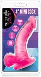 Фаллоимитатор NATURALLY YOURS 4INCH MINI COCK PINK