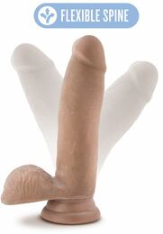 T330709 Фаллоимитатор с двойной плотностью AU NATUREL 7INCH SENSA FEEL DILDO LATIN