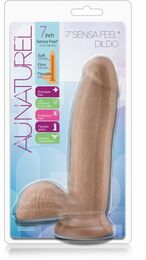 T330709 Фаллоимитатор с двойной плотностью AU NATUREL 7INCH SENSA FEEL DILDO LATIN