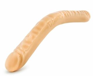 T330743 Двойной фаллоимитатор B YOURS 18INCH DOUBLE DILDO BEIGE