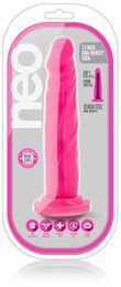 Фаллоимитатор NEO 7.5INCH DUAL DENSITY COCK NEON PINK