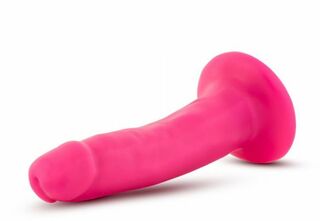 Фаллоимитатор NEO 6INCH DUAL DENSITY COCK NEON PINK