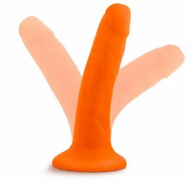 Фаллоимитатор NEO 6INCH DUAL DENSITY COCK NEON ORANGE