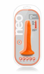 Фаллоимитатор NEO 6INCH DUAL DENSITY COCK NEON ORANGE