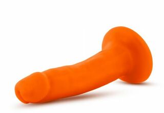 Фаллоимитатор NEO 6INCH DUAL DENSITY COCK NEON ORANGE