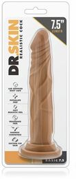 Фаллоимитатор DR. SKIN REALISTIC COCK 7.5INCH MOCHA