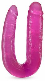 T331271 Двойной фаллоимитатор B YOURS DOUBLE HEADED DILDO PINK