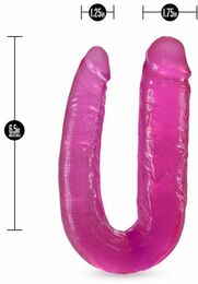 T331271 Двойной фаллоимитатор B YOURS DOUBLE HEADED DILDO PINK