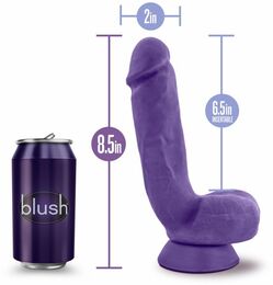 Фаллоимитатор киберкожа AU NATUREL BOLD POUND 8.5INCH DILDO