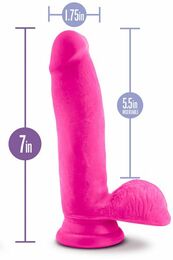 Фаллоимитатор киберкожа AU NATUREL BOLD PLEASER 7INCH DILDO