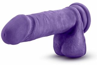 Фаллоимитатор киберкожа AU NATUREL BOLD HERO 8INCH DILDO PURPLE