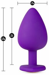 Анальная пробка TEMPTASIA BLING PLUG LARGE PURPLE