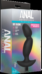 Массажер простаты Blush Anal Adventures Platinum 04 Silicone Vibrating Prost