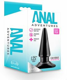 Анальный плаг ANAL ADVENTURES, BLACK