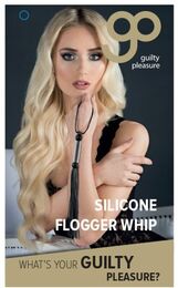 Флогер GP SILICONE FLOGGER WHIP BLACK