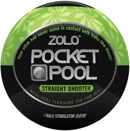 МАСТУРБАТОР ZOLO POCKET POOL STRAIGHT SHOOTER