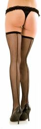 Чулки FISHNET THIGH HIGH W. BACKSEAM