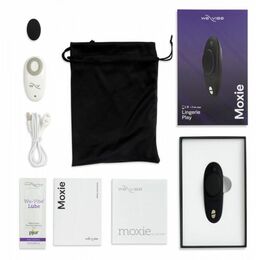 Вибратор в трусики Moxie от We-Vibe с функцией управлением с телефона BLACK