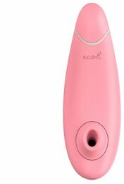 Бесконтактный клиторальный стимулятор Womanizer Premium ECO из био материалов, PINK