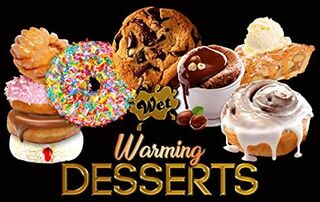 Съедобный лубрикант 4 в 1 WET Warming Desserts Baked Gooey Chocolate Chip Cookie 89 мл