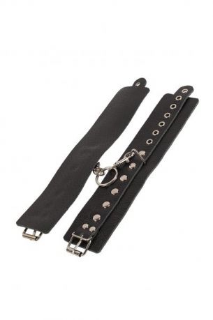 Наручники Leather Restraints Hand Cuffs, Black