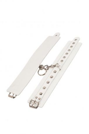 Наручники Leather Restraints Hand Cuffs, White