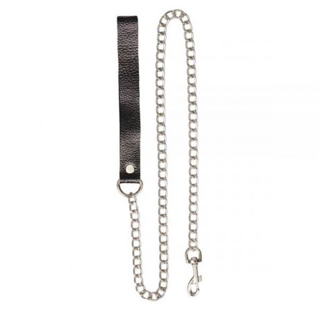 Поводок Leather Leash, Black