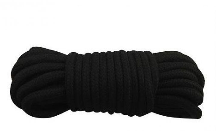 Веревка для бондажа BONDAGE ROPE 10M, Black