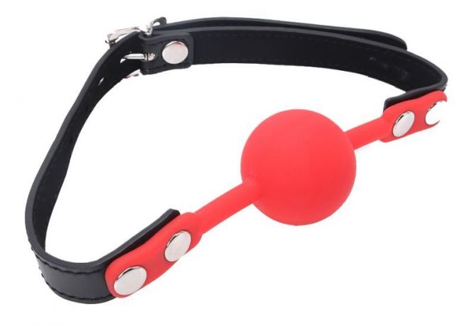 Кляп Lover ball gag, silicone, B&R