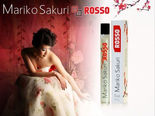 Духи с феромонами женские Mariko Sakuri ROSSO, 15 мл