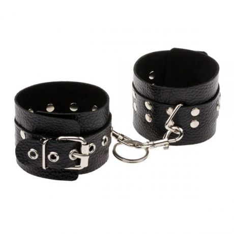 Наручники Leather Rastraints Hand Cuffs, Black