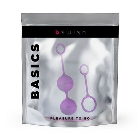 Вагинальные шарики Basics Kegel Balls Orchid