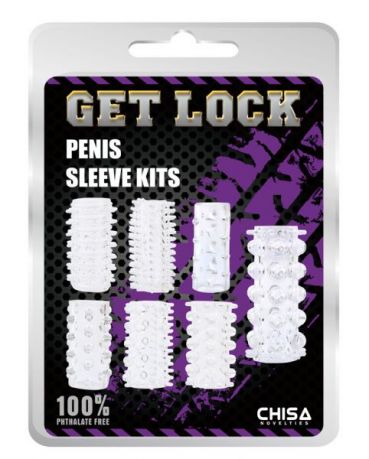 Набор насадок Penis Sleeve Kits-Clear