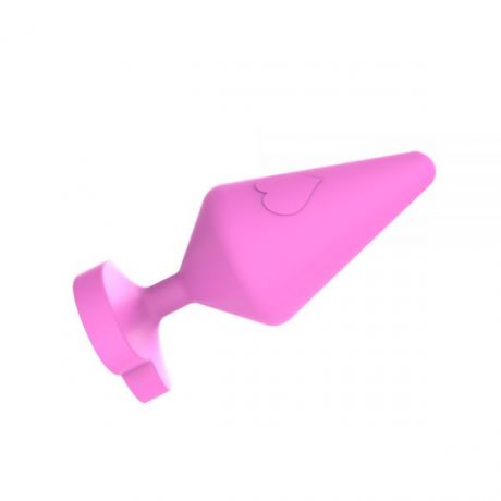 Анальный плаг Large Luv Heart Plug, Pink