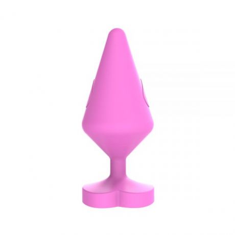 Анальный плаг Large Luv Heart Plug, Pink