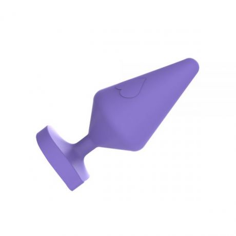 Анальный плаг Large Luv Heart Plug, Purple