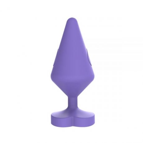 Анальный плаг Large Luv Heart Plug, Purple