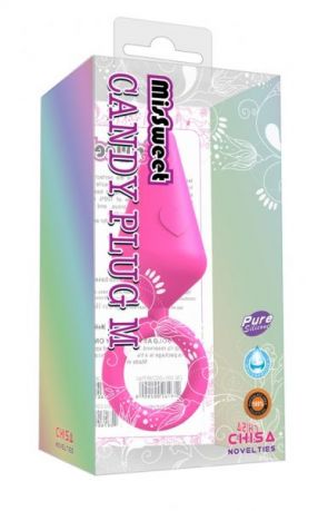 Анальный плаг Candy Plug M, Pink