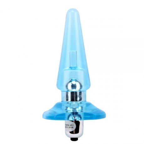 Анальный плаг NICOLE'S Vibra Plug, Blue