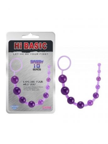 Анальная цепочка SASSY Anal Beads-Purple