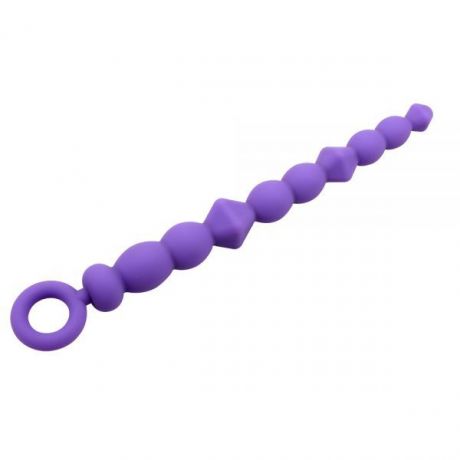 Анальная цепочка BENDY BEADS, Purple