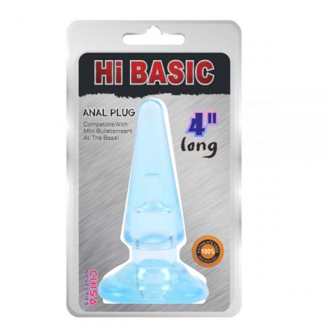 Анальная пробка SASSY Anal Plug, Blue