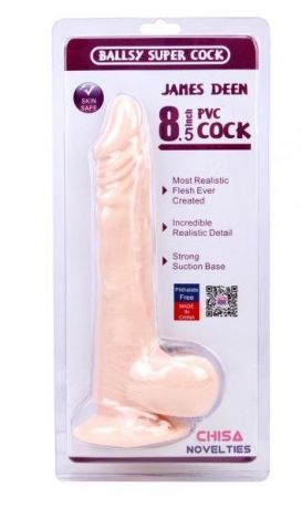 Фалломитатор 8.5" Dildo, Flesh